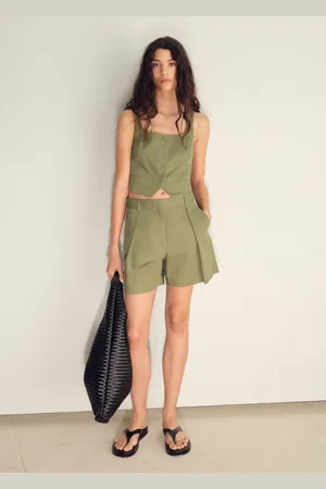 MANGO Linen-blend suit waistcoat