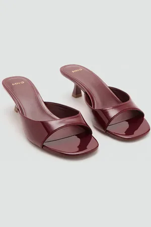 MANGO Kitten heel sandals