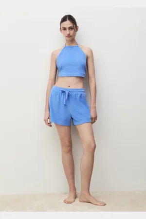 MANGO Cotton terry top