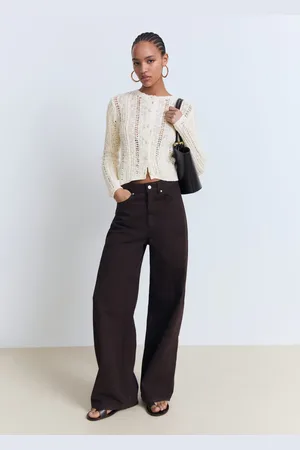 MANGO Openwork knit cardigan