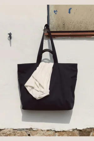 MANGO Cotton tote bag with pockets