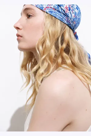 MANGO Paisley print scarf