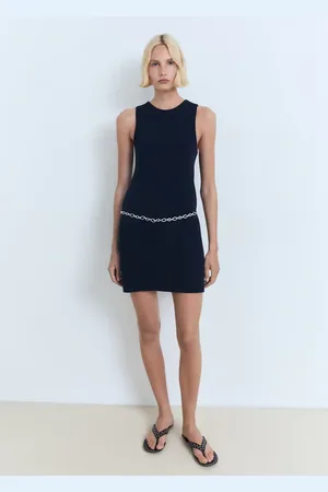 MANGO Short knitted dress