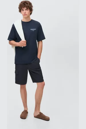 MANGO Short-sleeved printed t-shirt