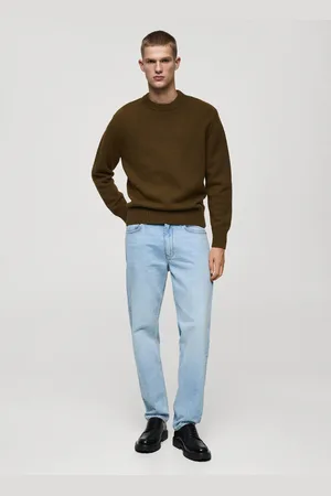 MANGO Knitted wool blend sweater