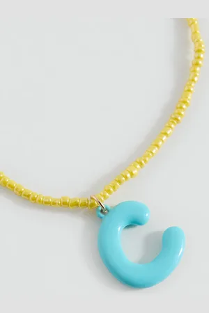 MANGO Letters bead necklace