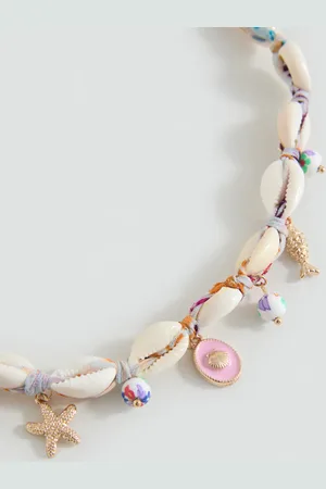 MANGO Shells bead necklace