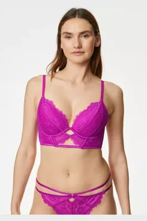 Lova Lace Wired Longline Bra (A-E)