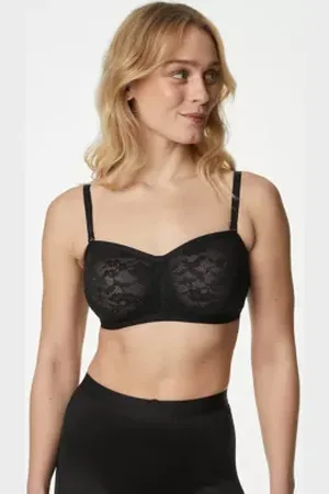 Buy Marks & Spencer Body Define™ Wired Push-Up Bra Padded Wired (34C) Black  at
