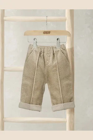 Mamas & Papas Boys Cord Elasticated Waist Trousers (0-3 Yrs) - 6-9 M -