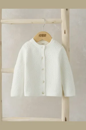 Mamas & Papas Knitted Cardigan (0-9 Mths) - 0-3 M -