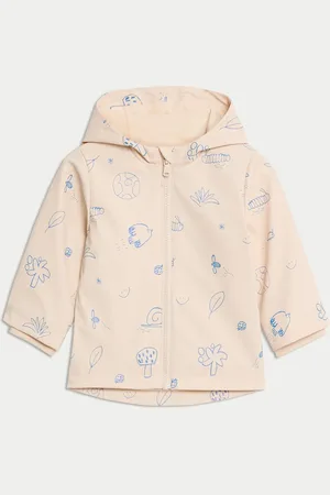 Marks & Spencer Boys Print Fisherman Coat (0-3 Yrs) - 12-18 -