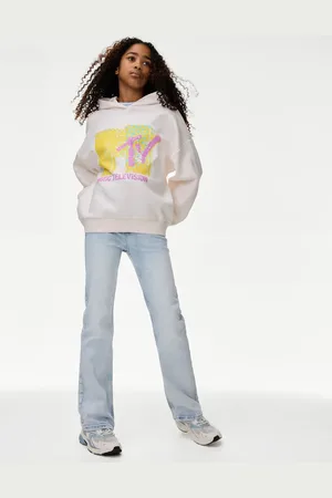 Marks & Spencer Girls Cotton Rich MTV™ Hoodie (6-16 Yrs) - 15-16 -