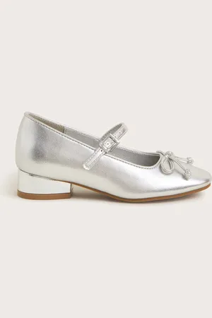 Monsoon Kids Metallic Mary Jane Shoes (7 Small - 4 Large) - 13 S -