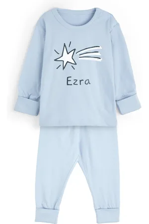 Dollymix Boys Personalised Star Pyjamas (6Mths - 3 Yrs) - 18-24 -