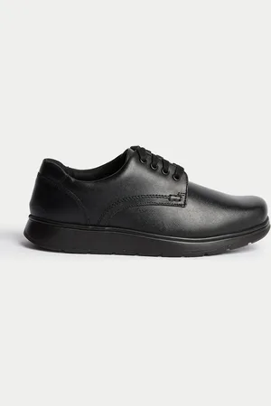 Marks & Spencer Kids Leather School Shoes (13 Small - 9 Large) - 3 LWDE -