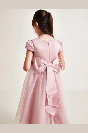 Monsoon Girls Tulle Occasion Dress (3-13 Yrs) - 6y - Pink