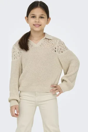 ONLY Girls Cotton Blend Sweatshirt (7-14 Yrs) - 13-14 -