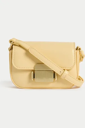 Marks & Spencer Kids Faux Leather Mini Lock Bag -