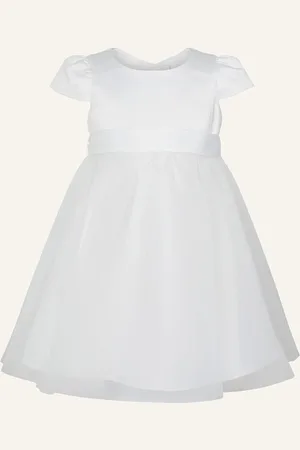 Monsoon Girls Tulle Occasion Dress (0-3 Yrs) - 3-6 M -
