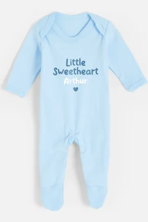 Dollymix Personalised Little Sweetheart Babygrow (0-12 Mths) - 6-12M -