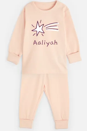 Dollymix Girls Personalised Star Pyjamas (6 Mths - 3 Yrs) - 2-3 Y -