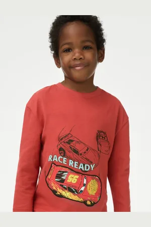 Marks & Spencer Boys Pure Cotton Disney Cars™ Top (2-8 Yrs) - 3-4 Y -