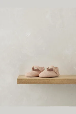 Mamas & Papas Baby Suede Ballet Pre-Walker Shoes (0-12 Months) - 6-12M -