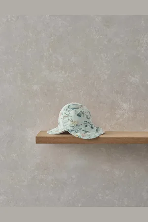 Mamas & Papas Boys Whale Print Sun Hat (0-3 Yrs) - 6-12M -