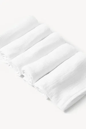 Marks & Spencer 5pk Pure Cotton Muslin Squares -