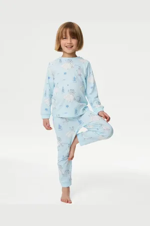 Marks & Spencer Girls Pure Cotton Frozen™ Pyjamas (2-8 Yrs) - 2-3 Y -