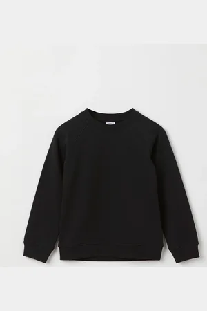 Polarn O. Pyret Pure Cotton Sweatshirt (1-10 Yrs) - 2-3 Y - Black