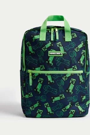 Marks & Spencer Boys Minecraft™ Water Repellent Large Backpack -