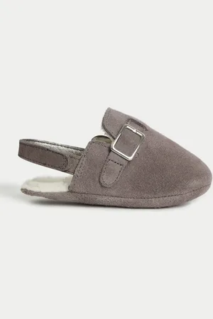 Marks & Spencer Baby Suede Shoes (0-18 Mths) - 6-12M -