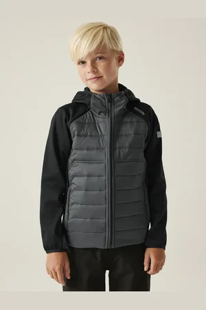 Regatta Girls Kielder Hybrid IX Hooded Jacket (3-13 Yrs) - 7-8 Y -