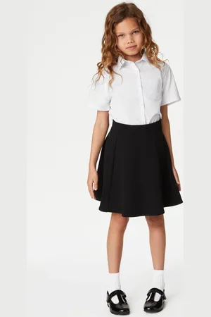 Marks & Spencer Girls 2 Pack Girls Non-Iron School Shirts (2-18 Yrs) - 2-3 Y -
