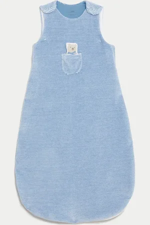 Marks & Spencer Boys Velour Teddy 2.5 Tog Sleeping Bag (0-3 Yrs) - 18-36 -