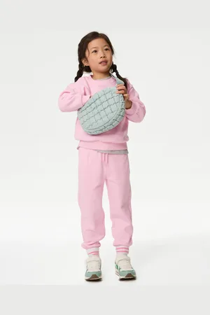 Marks & Spencer Cotton Rich Joggers (2-8 Yrs) - 5-6 Y -