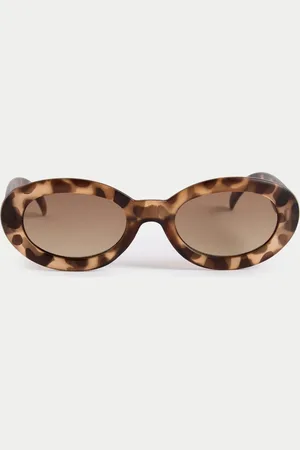 Marks & Spencer Kids Leopard Sunglasses (S-L) - M-L - Brown Mix