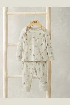 Mamas & Papas Boys Pure Cotton Boat Pyjamas (3-36 Mths) - 6-9 M -