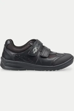 Start Rite Kids Leather Riptape Schoolwear Shoes (10 Small - 4 Large) - 10 SWDE -
