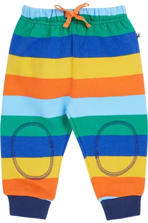 Frugi Boys Pure Cotton Striped Joggers (0-5 Yrs) - 18-24 -