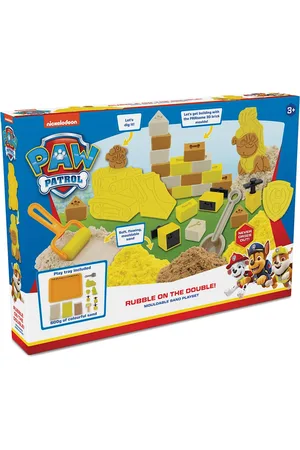 Paw Patrol Rubble On The Double Mouldable Sand Playset (3+ Yrs)
