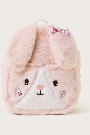 Monsoon Kids Faux Fur Bunny Backpack -