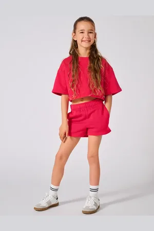 ONLY Girls Cotton Rich Cropped Sweatshirt (7-14 Yrs) - 13-14 -