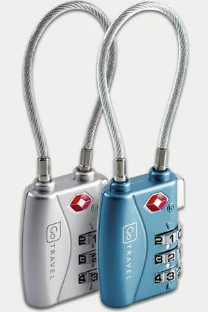 Go Travel Reisaccessoires Set of 2 TSA Combination Suitcase Locks -