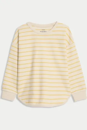 Marks & Spencer Boys Cotton Rich Striped Top (2-8 Yrs) - 3-4 Y -