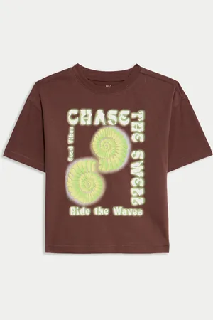 Marks & Spencer Boys Pure Cotton Shell Graphic T-Shirt (2-8 Yrs) - 3-4 Y -