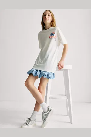 Marks & Spencer Girls Pure Cotton Lilo & Stitch™ T-Shirt (6-16 Yrs) - 11-12 -