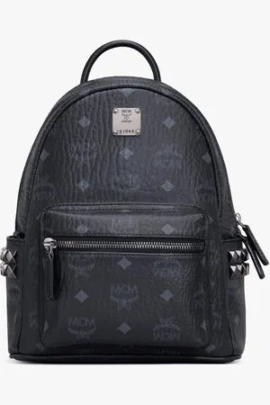 MCM Stark Side Studs Backpack in Visetos